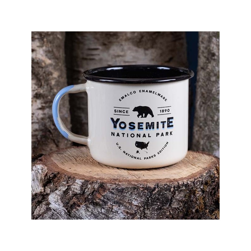 Large Enamel Mug Yosemite National Park