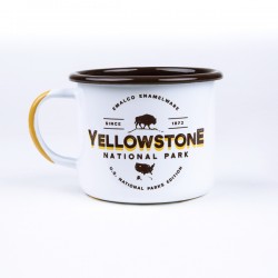 Large Enamel Mug Yellowstone National Park