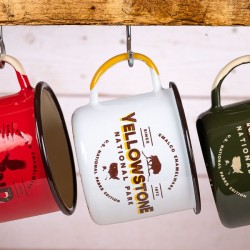 Large Enamel Mug Yellowstone National Park