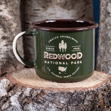 Large Enamel Mug Redwood National Park