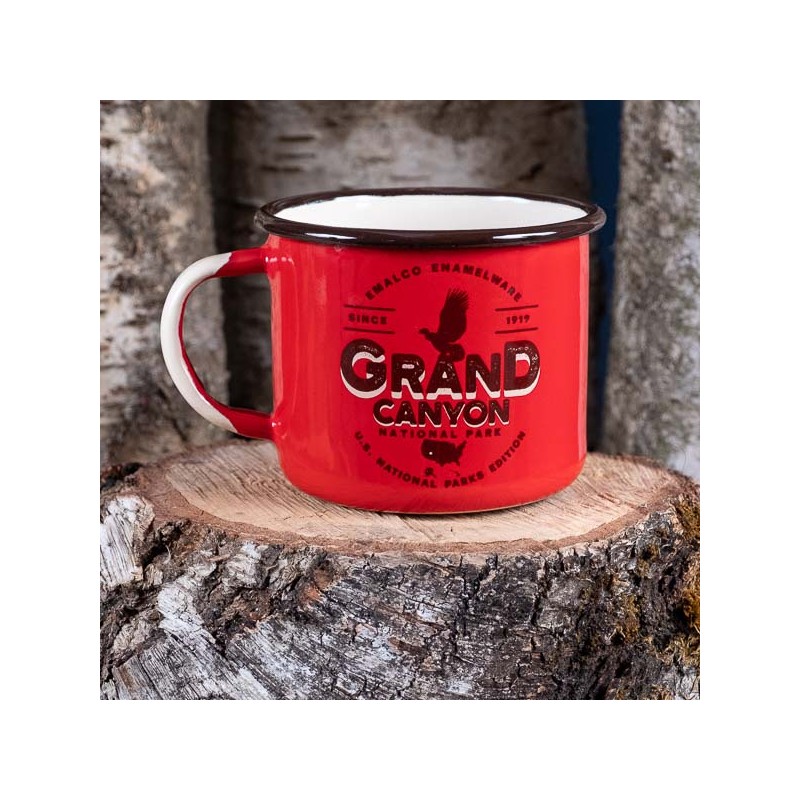 Grand Mug en acier émaillé Grand Canyon National Park