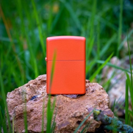 Lighter ZIPPO Classic Orange Matte - made in USA