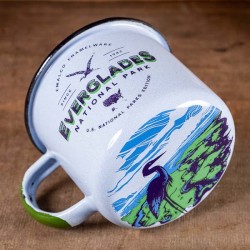 Set de 5 grands Mugs émaillés Parcs Nationaux Américains