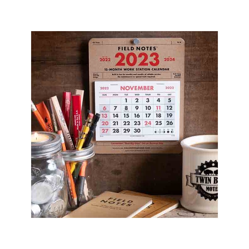 2023 Field Notes calendar