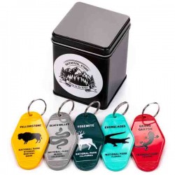 Set motel keychain US National park