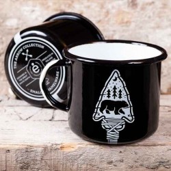 Large Enamel Mug Arrow