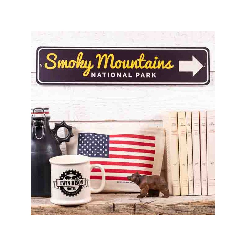 Smoky Mountains national park Metal Sign - made in USA