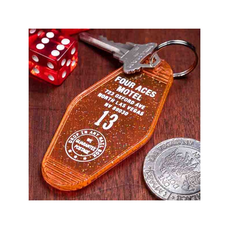 FOUR ACES MOTEL key tag Las Vegas