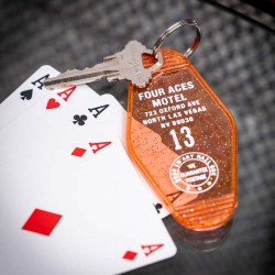 FOUR ACES MOTEL key tag Las Vegas