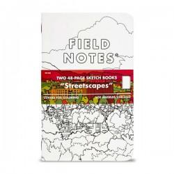 Duo carnets de croquis Streetscapes serie B Field Notes