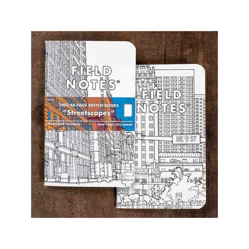 Streetscapes Series A Field Notes Sketchbook Duo