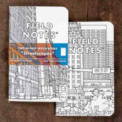 Duo carnets de croquis Streetscapes serie A Field Notes