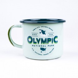 Large Enamel Mug Olympic National Park