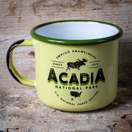 Large Enamel Mug Acadia National Park