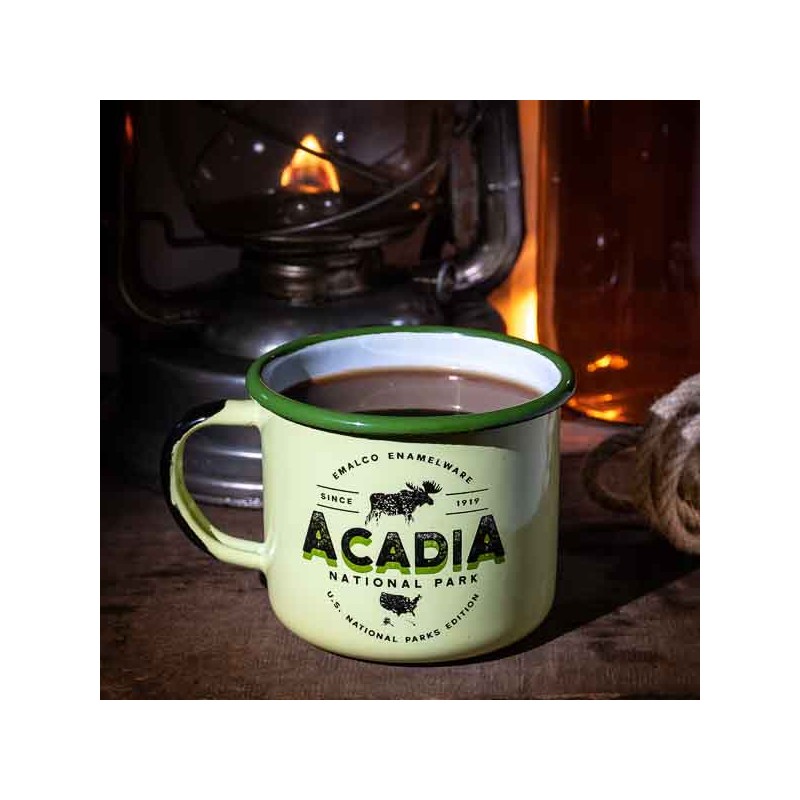 Large Enamel Mug Acadia National Park