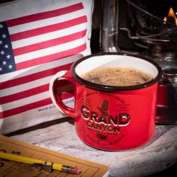 Set de 7 grands Mugs émaillés Parcs Nationaux Américains