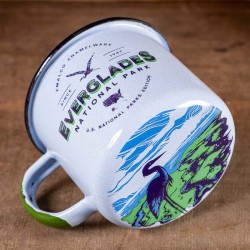 Set de 7 grands Mugs émaillés Parcs Nationaux Américains