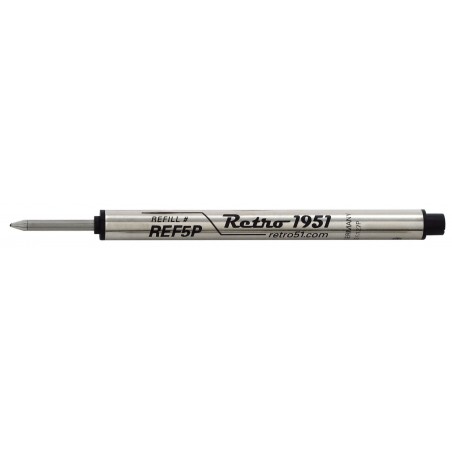 PEN REFILL Capless Roller Black Ink  RETRO51
