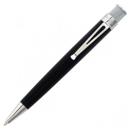 Retro51 stylo retractable TORNADO Roller Classic Black