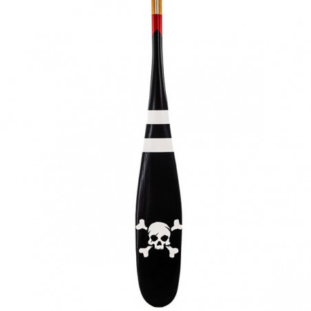 Artisan Painted Paddles Jolly Roger made in USA