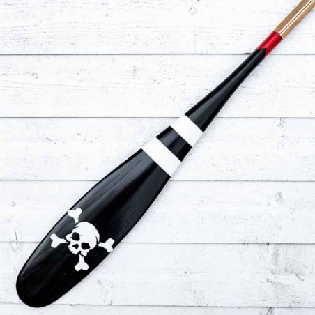 Artisan Painted Paddles Jolly Roger made in USA