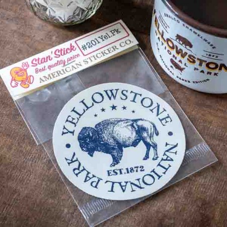 YELLOWSTONE National Park Sticker