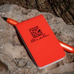 Pack de 6 Micro-Carnets Rite In The Rain orange - made in USA