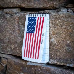 Notebook USA Flag RITE IN THE RAIN 3"x 5" Made in USA