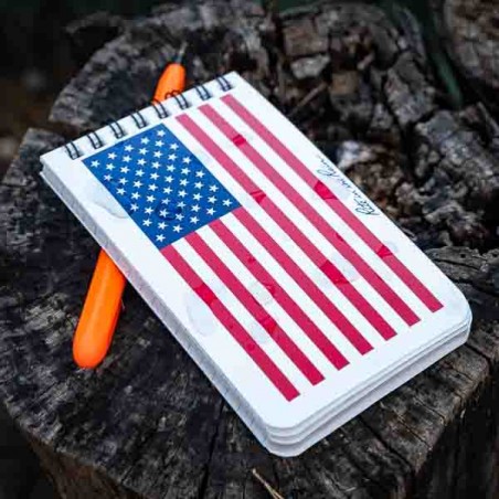 Notebook USA Flag RITE IN THE RAIN 3"x 5" Made in USA