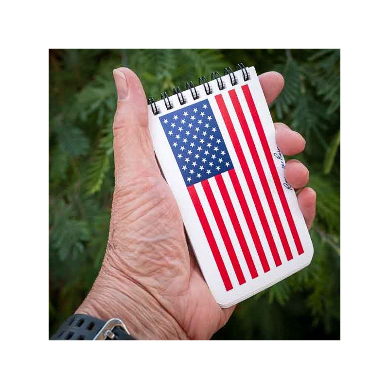 Notebook USA Flag RITE IN THE RAIN 3"x 5" Made in USA