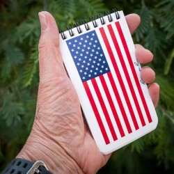 Notebook USA Flag RITE IN THE RAIN 3"x 5" Made in USA