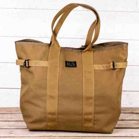 Grand Multi Tote Bag sable de MIS – Made in USA