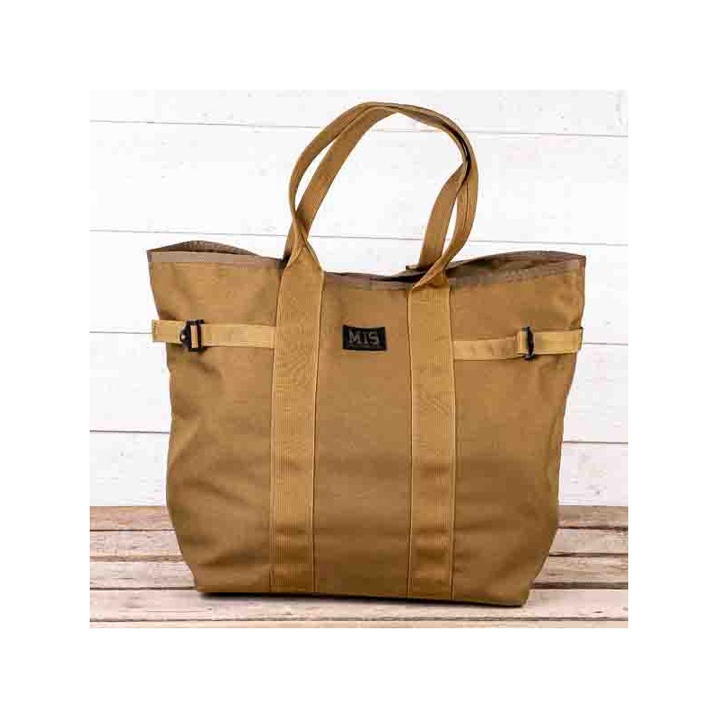 Grand Multi Tote Bag sable de MIS – Made in USA