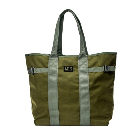 Grand Multi Tote Bag Vert Armé by MIS – Made in USA