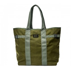 Grand Multi Tote Bag Vert Armé by MIS – Made in USA