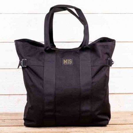 Grand Multi Tote Bag Noir by MIS – Made in USA