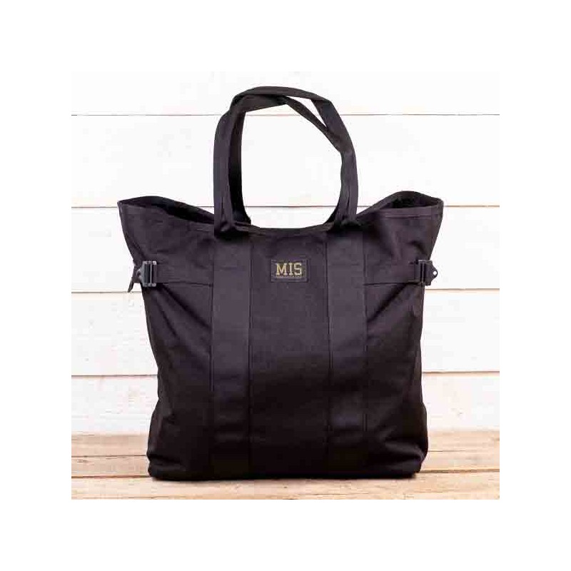 Grand Multi Tote Bag Noir by MIS – Made in USA