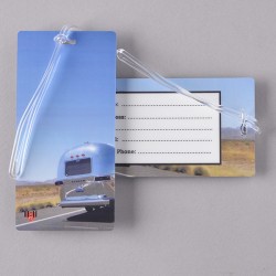 Airstream On the Road Luggage Tag Set made in USA