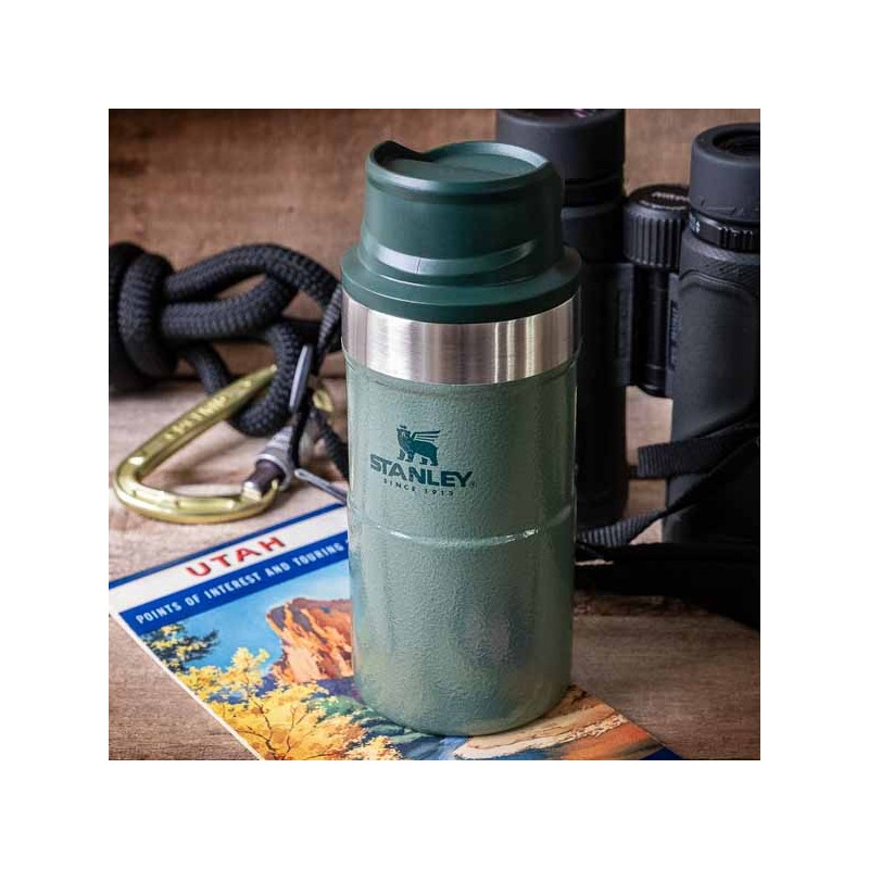 Classic Trigger Action Travel Mug, Insulated Coffee Tumbler, 16 oz