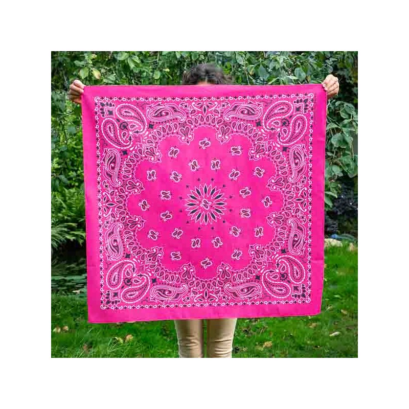 Pink Bandana Paisley Print Heat Transfer Vinyl easy Mask Transfer Tape  Included or Orcale 651 Permanent Outdoor Vinyl 