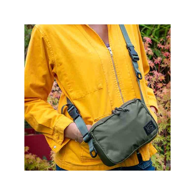 MIS All Weather shoulder bag Olive – Made in USA