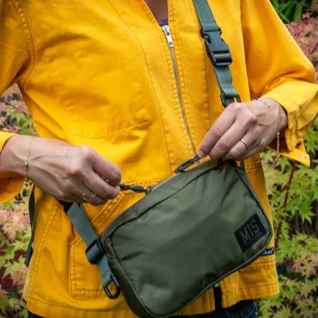 MIS All Weather shoulder bag Olive – Made in USA