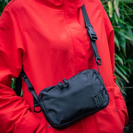 MIS All Weather shoulder bag Black – Made in USA