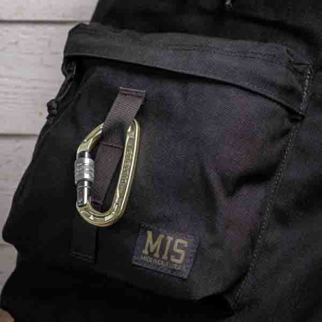 Black backpack MIS1005 made in USA