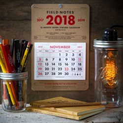 2016 -15-Month Work Station Calendar by FIELD NOTES