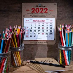 2016 -15-Month Work Station Calendar by FIELD NOTES