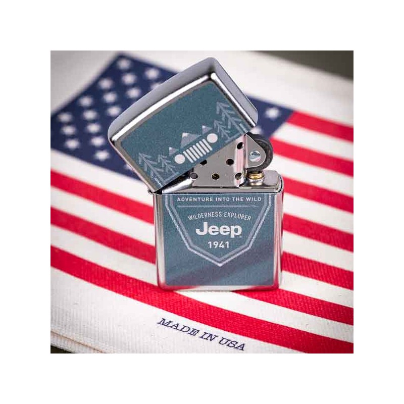 Zippo étui briquet ouvert à passant - 22,90€