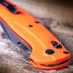 Benchmade Taggedout Grivory Orange Made in USA