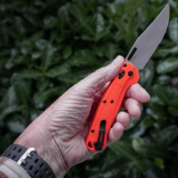 Benchmade Taggedout Grivory Orange Made in USA