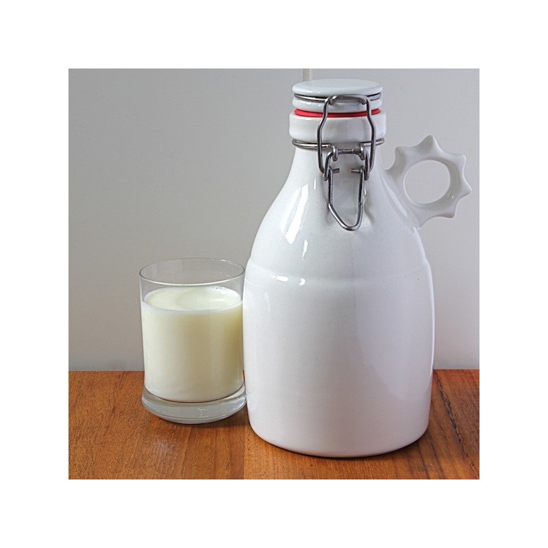 GROWLER GLOSS WHITE  32oz (0.960L) made in USA